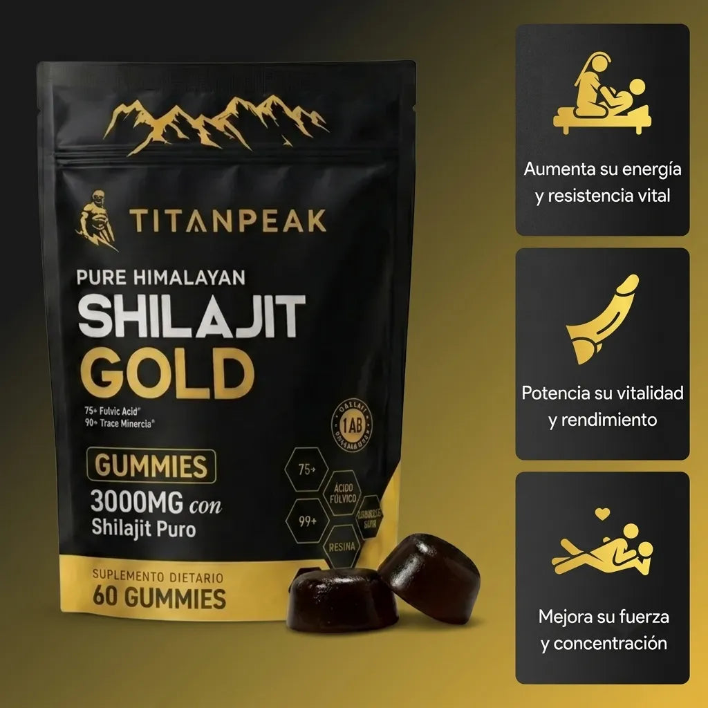 TITAN PEAK GUMMIES  —  APOYO TOTAL PARA EL LIBIDO Y DESEO MASCULINO